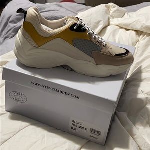 Steve Madden Shirl Nat Multi Grey/Blush/Rose Gold